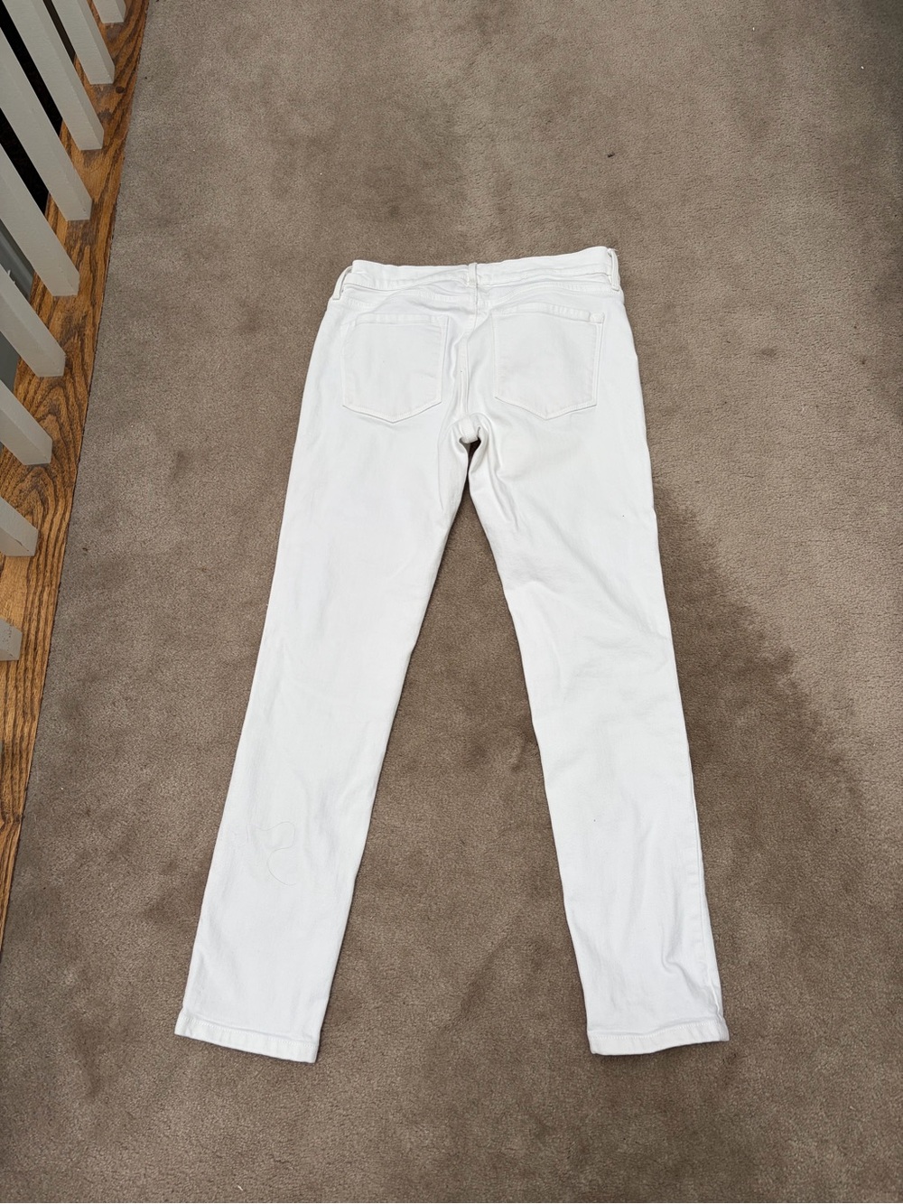 Frame Denim Crisp White Boyfriend “le garçon “ Jeans